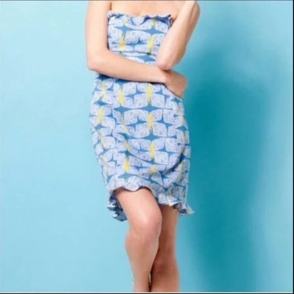 NWT Lilly Pulitzer Franco Mini Strapless Dress - Picture 7 of 7